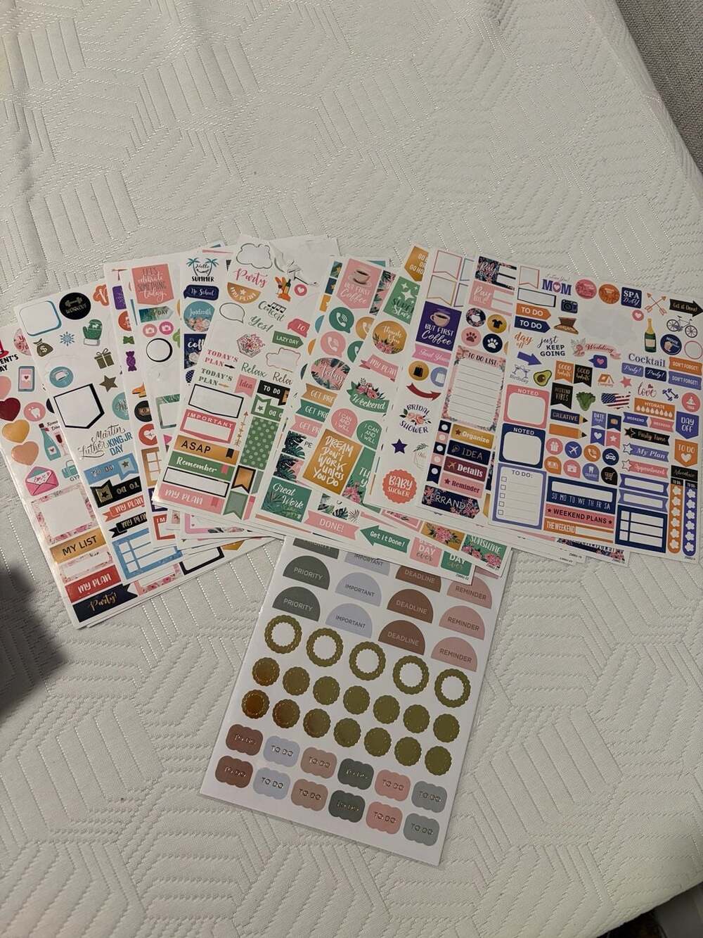 Planner Stickers Set - Picture 5 of 5
